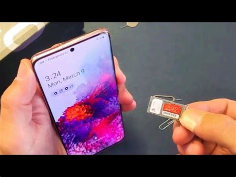 samsung s20 fe sd card|MicroSD and SIM card on your Samsung Galaxy S20 FE 5G..